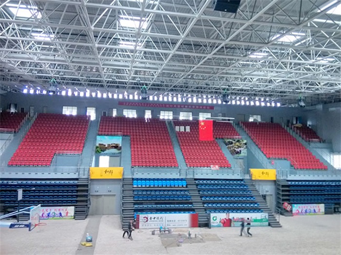 荆门电厂体育馆网架加工